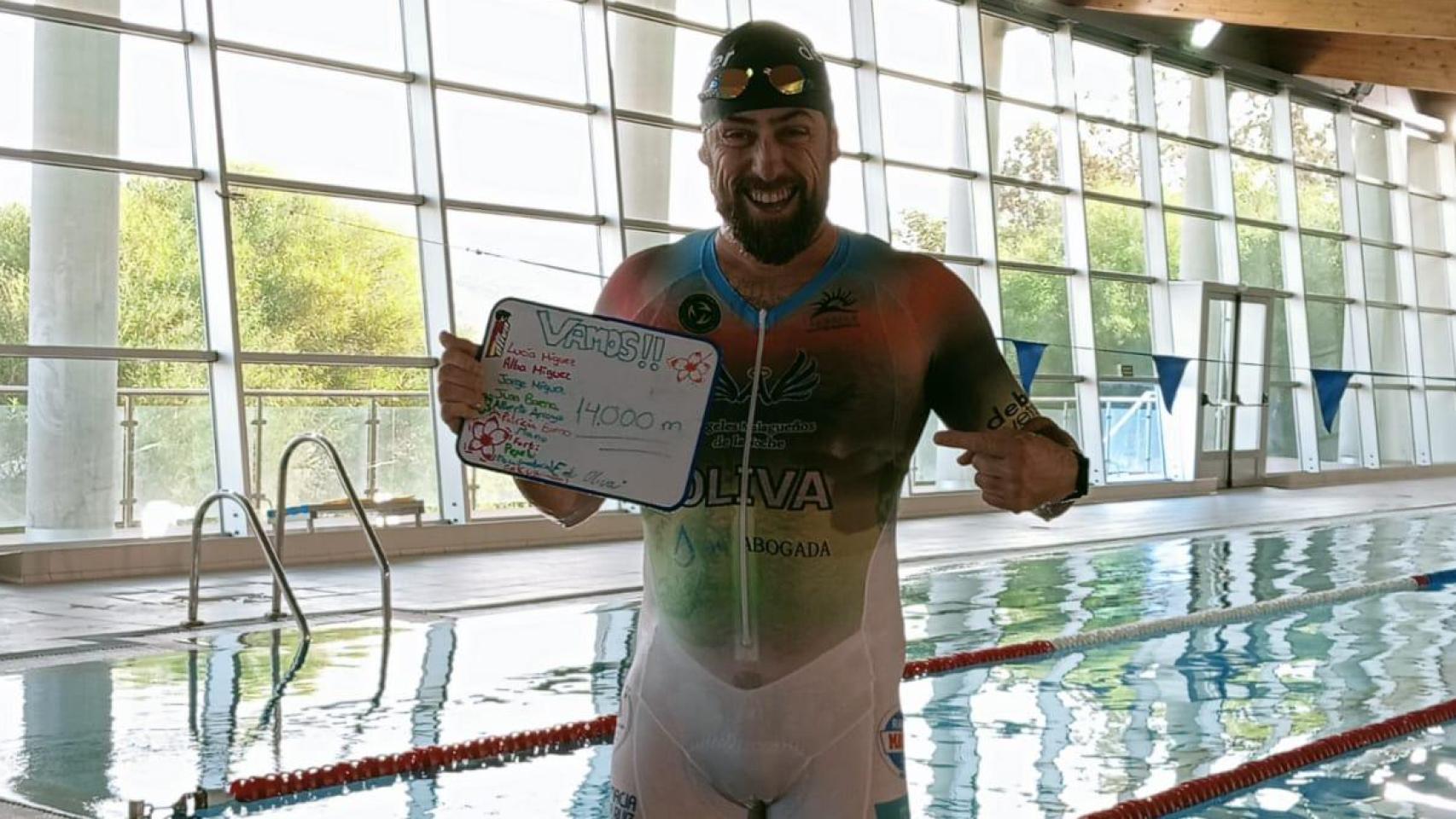 Una imagen del triatleta malagueño.