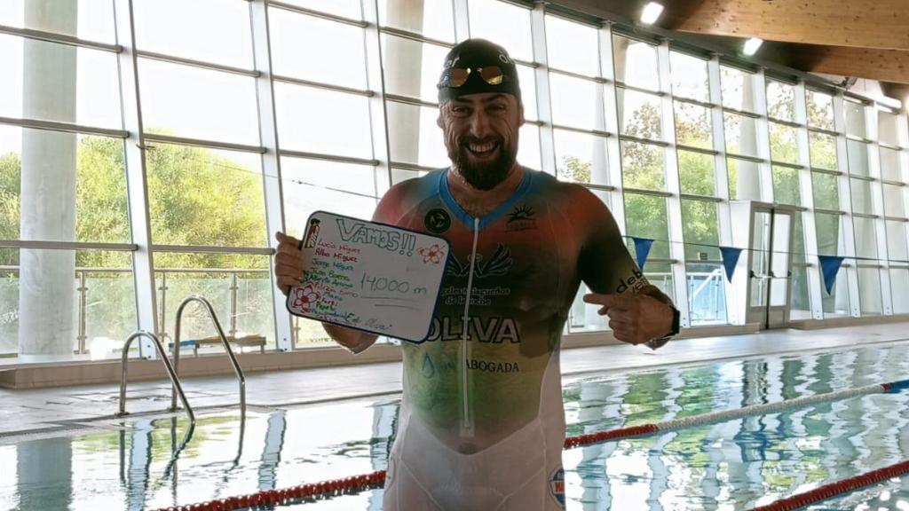 Una imagen del triatleta malagueño.