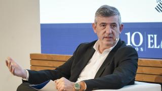 Agustín Carrilero (ESIC) durante su intervención en el IV Foro Económico Valenciano.