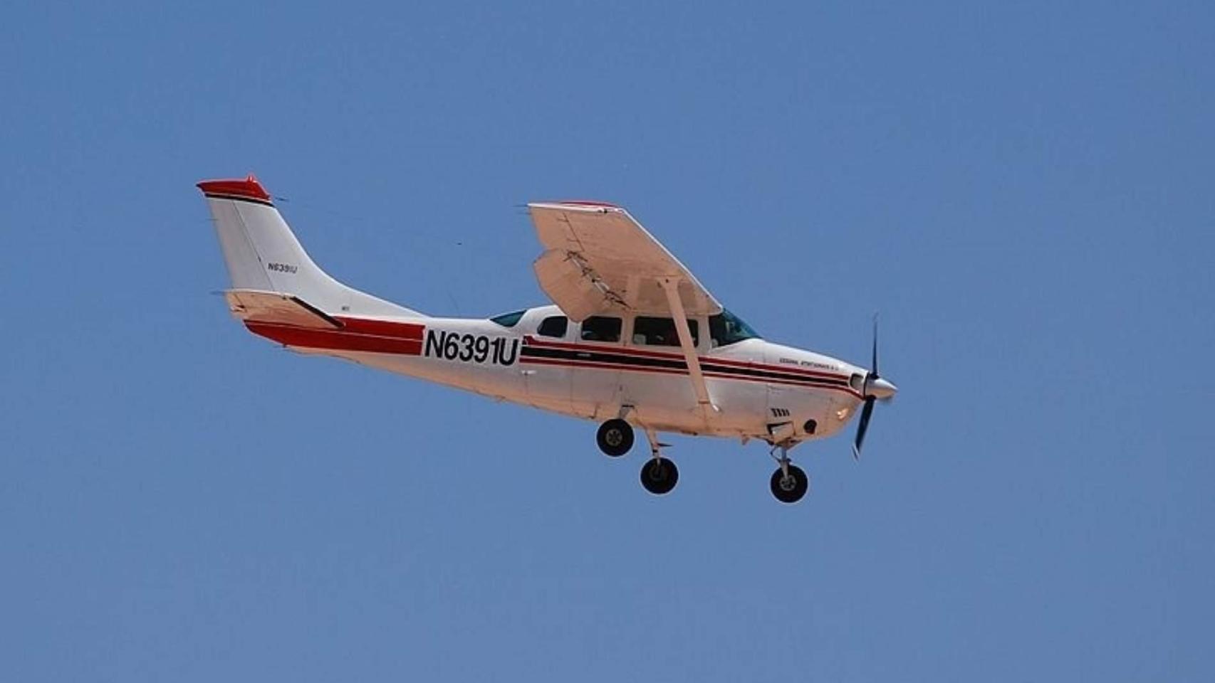 Imagen de archivo de una avioneta.