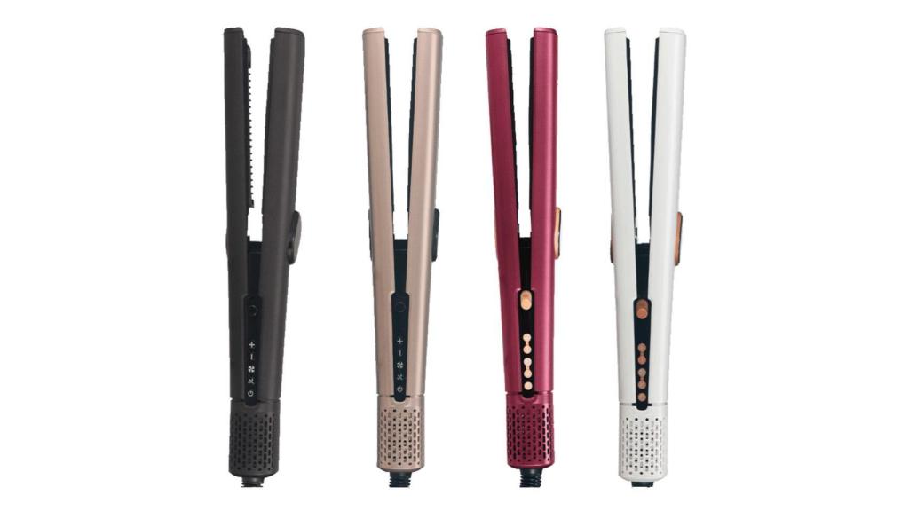 Plancha secadora del pelo.