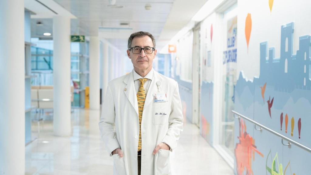 José Miguel Gil-Jaurena, en Infantil del Gregorio Marañón.