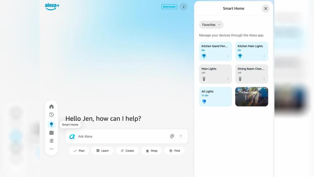 Alexa Plus en su versión web