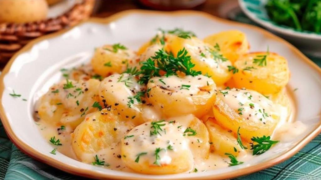 Plato de patatas mayordomo.