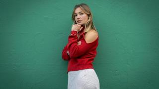 Savina Paul, en un posado para Magas.