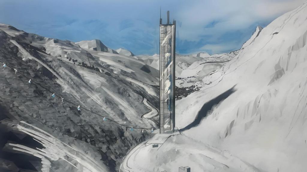 Diseño del rascacielos Pico Lina