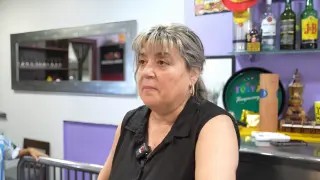 La hostelera lleva 18 años al frente de su negocio.