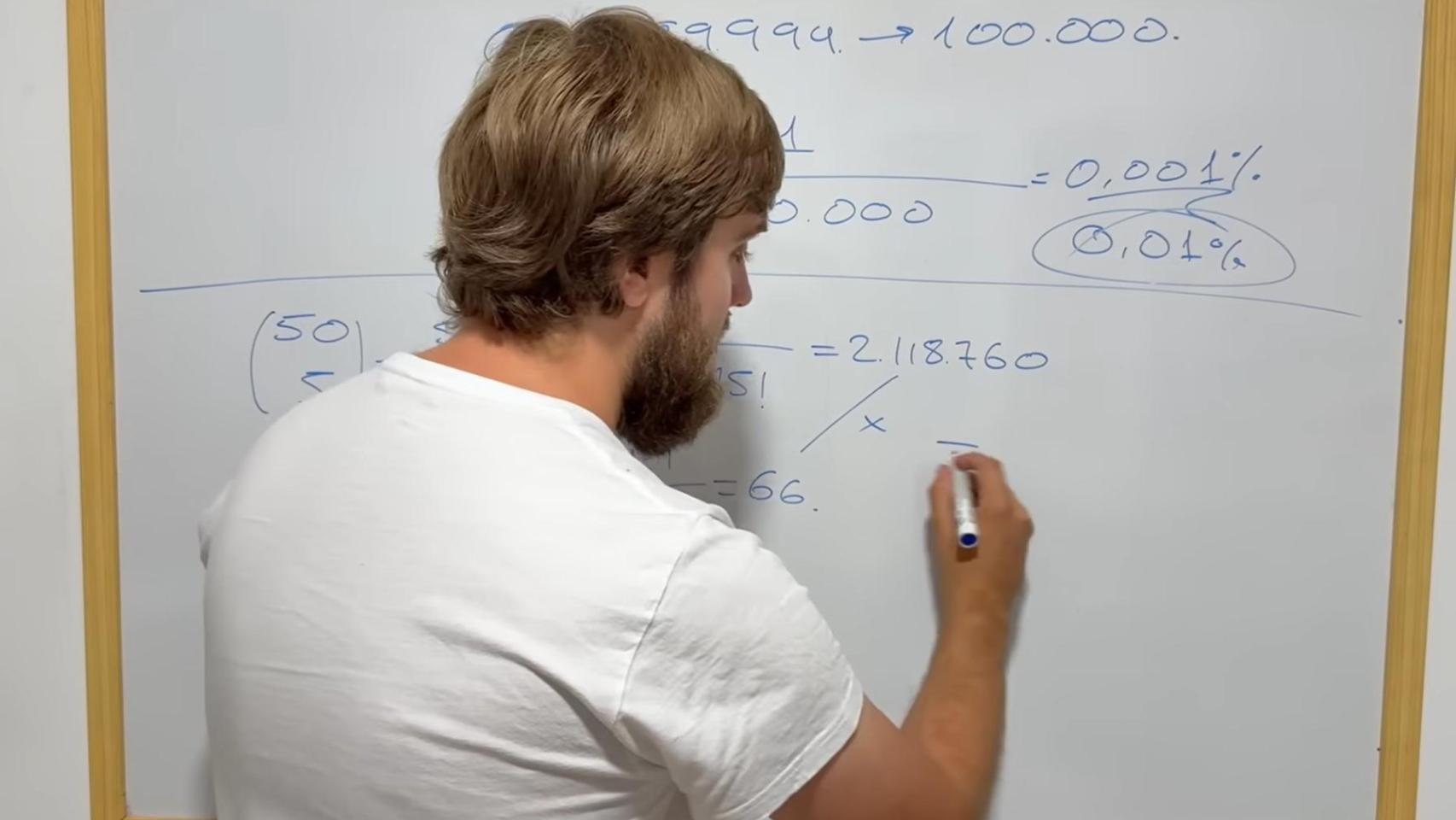 David Gozalo, ingeniero experto en matemáticas.