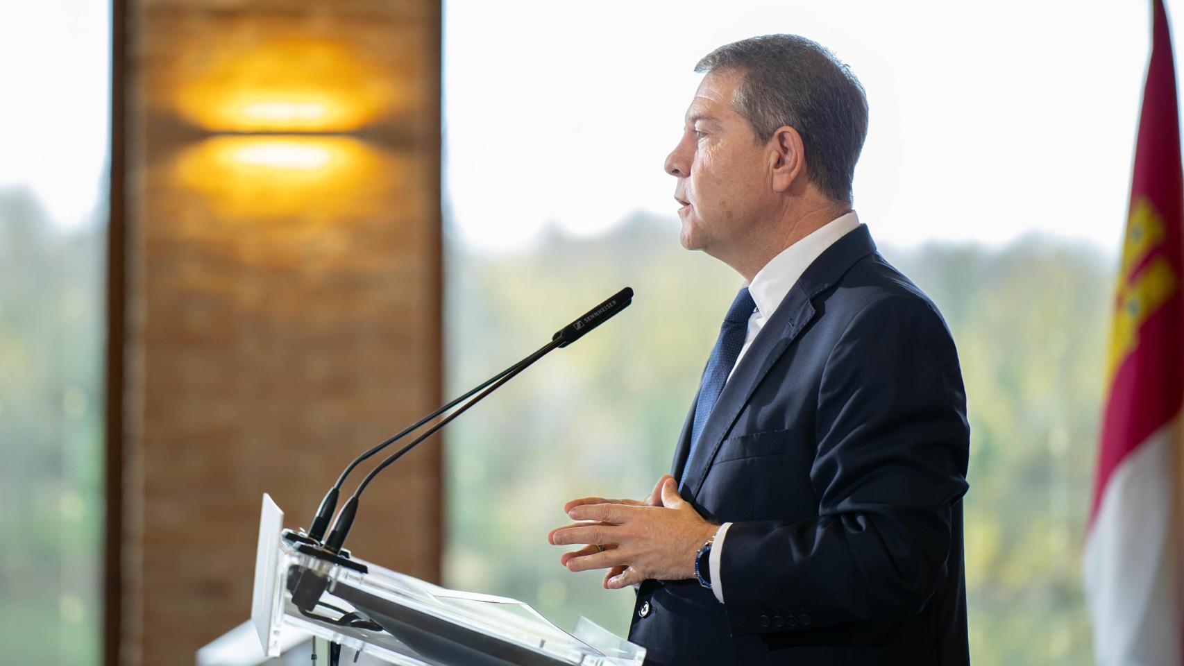 Emiliano García-Page, presidente de Castilla-La Mancha.