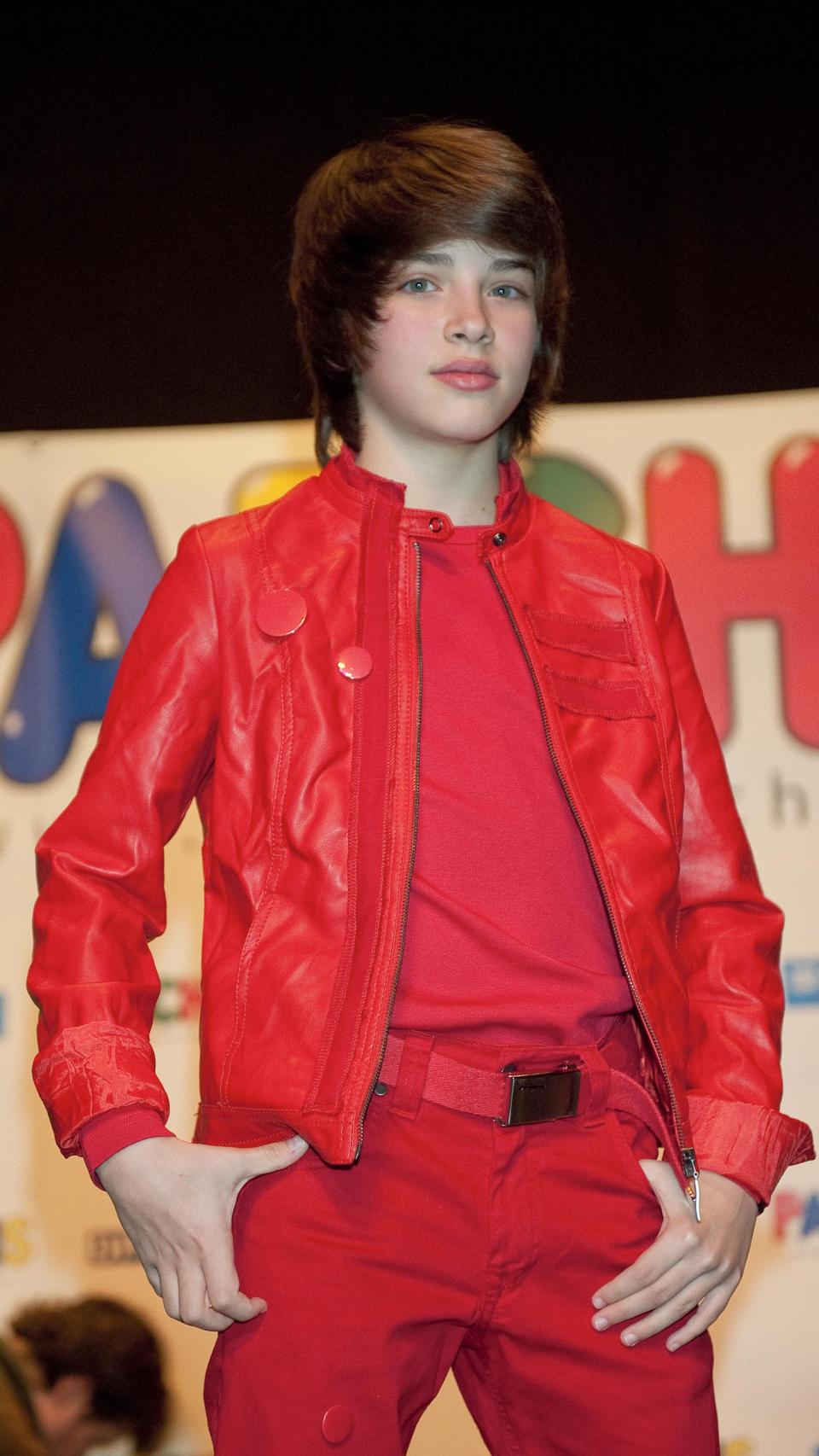 Manu Ríos formó parte de la banda infantil Parchís.