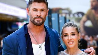 Chris Hemsworth y Elsa Pataky, en una fotografía tomada en julio de 2025.