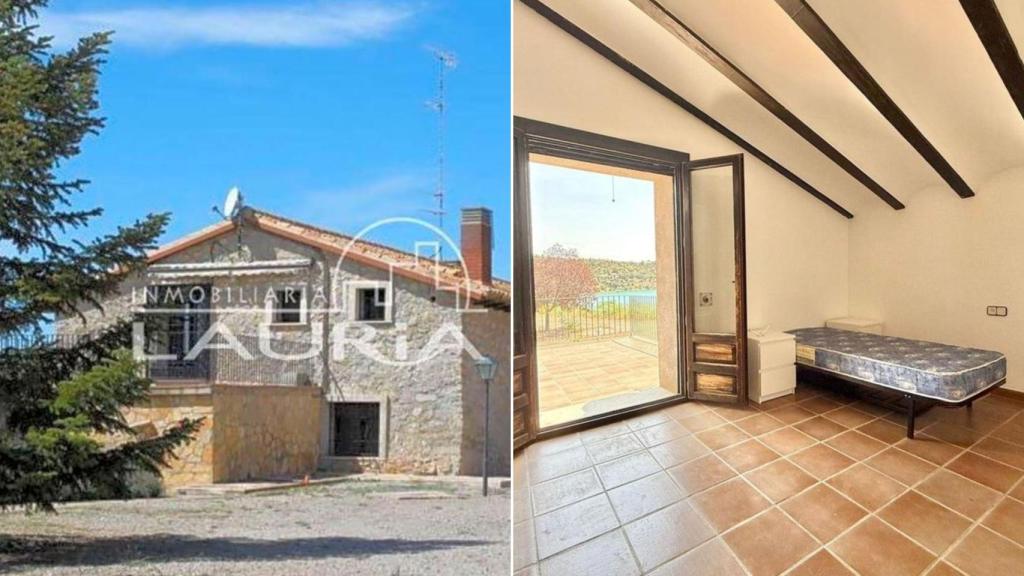 Exterior casa principal y uno de sus dormitorios