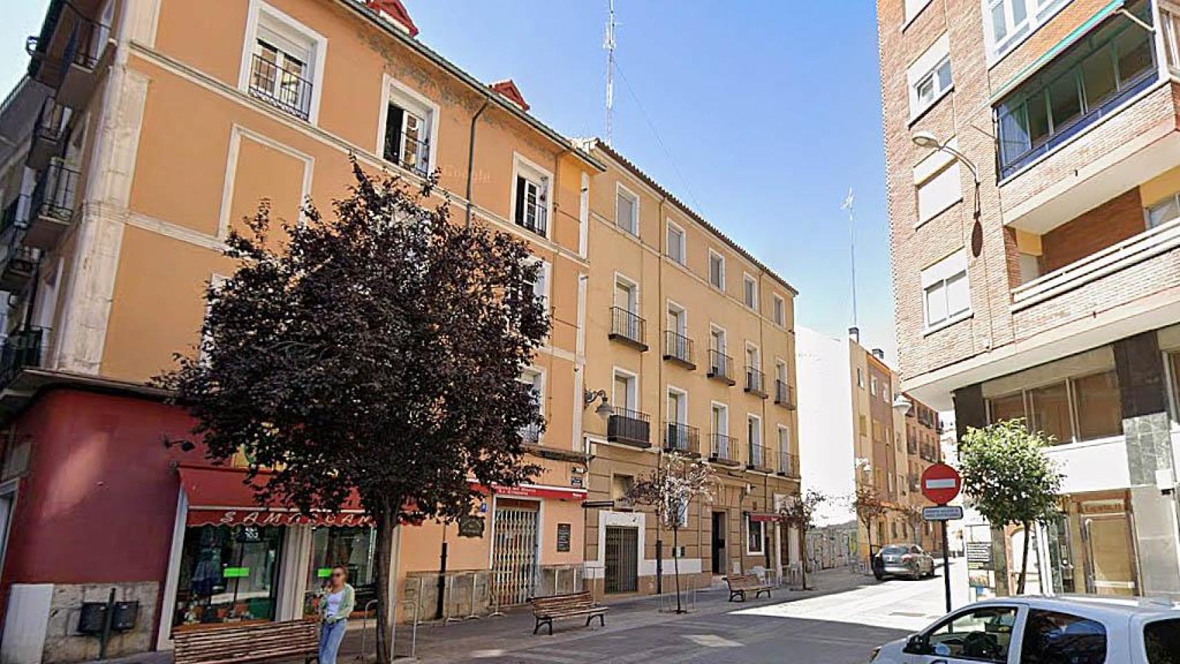 La calle Los Moros de Valladolid