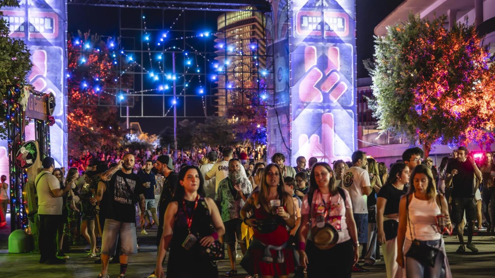 Una de las ediciones del Vive Latino en Zaragoza.