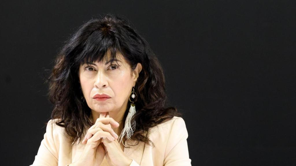 La ministra de Igualdad, Ana Redondo, durante la presentación de la Macroencuesta de Violencia contra la Mujer.