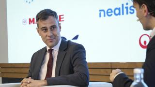 Jordi Azorín (Veolia) durante su intervención en el foro valenciano este 18 de diciembre.