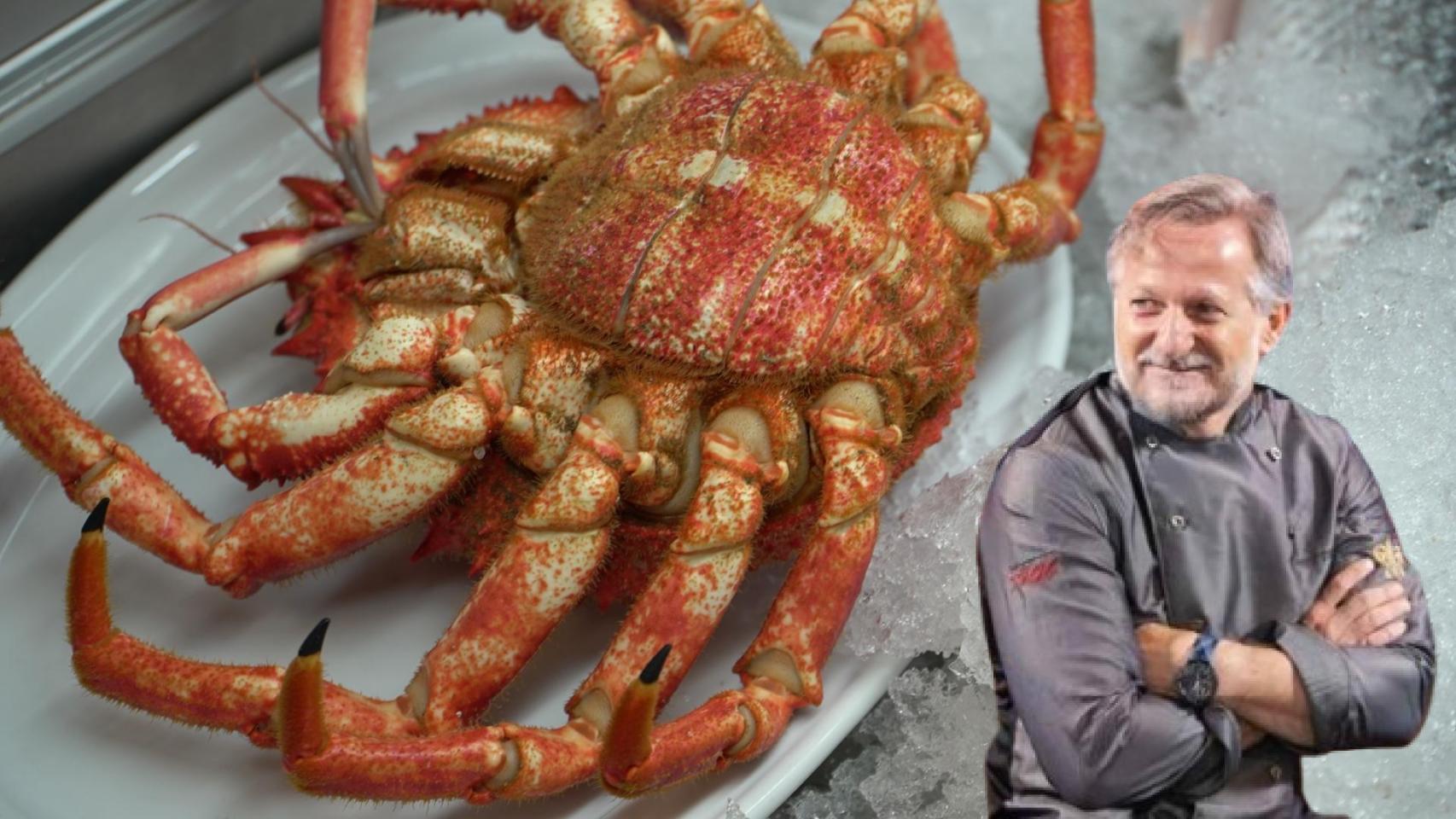 Pepe Vieira, chef con 2 Estrellas Michelin, y sus trucos para cocinar el centollo