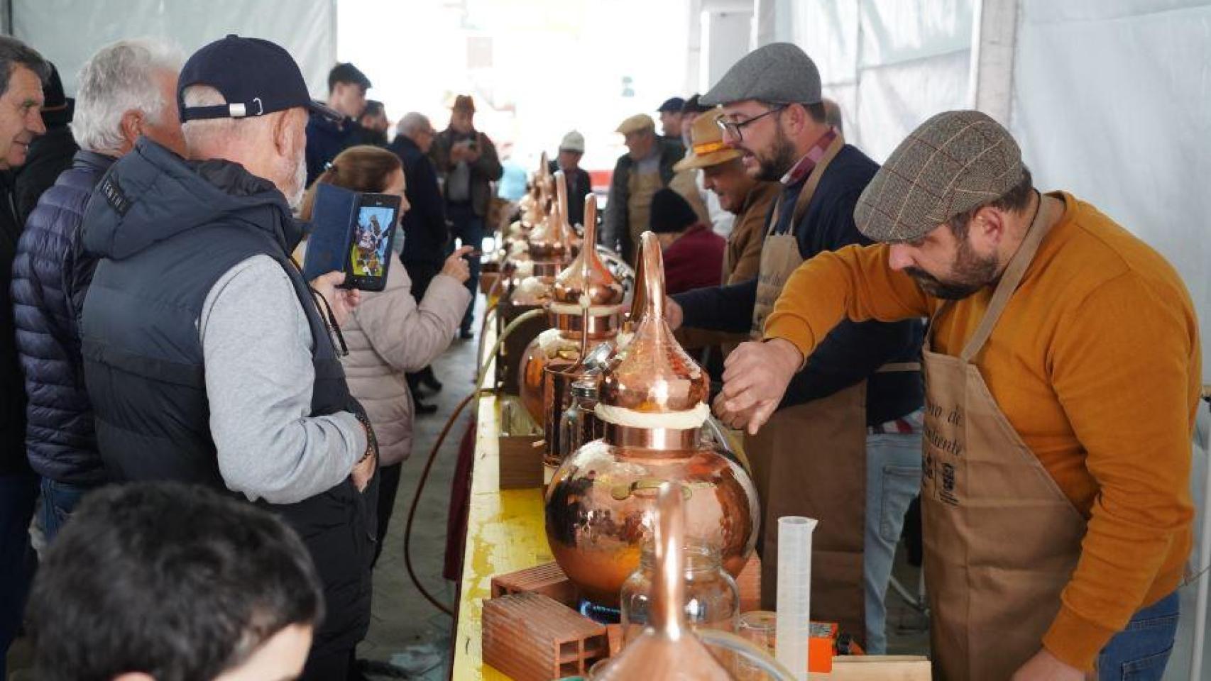 Concurso de Aguardiente en Jubrique.
