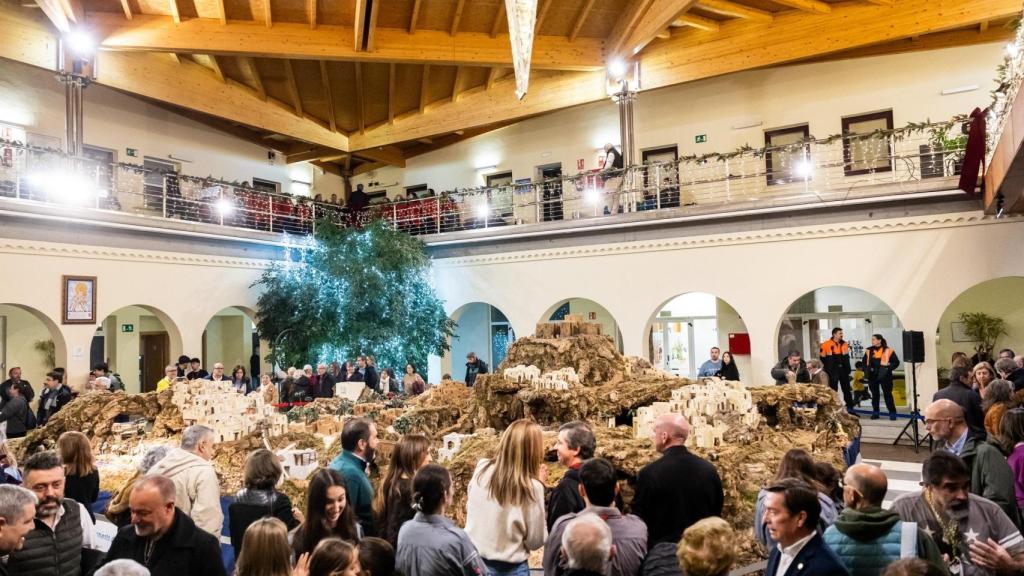 El belén monumental del Ayuntamiento de Pozuelo de Alarcón.