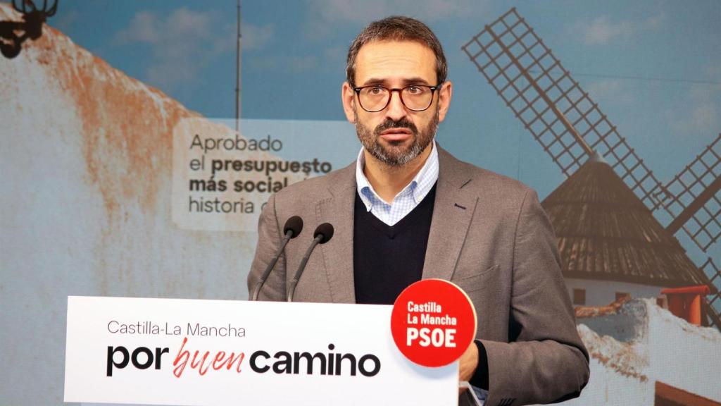 Sergio Gutiérrez, secretario de Organización del PSOE de Castilla-La Mancha.