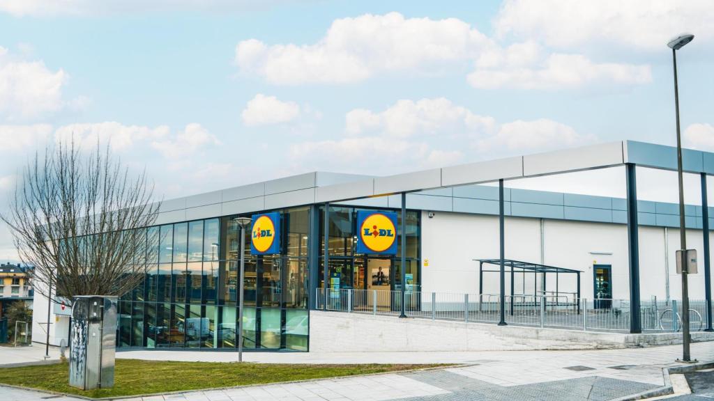 Un centro de Lidl en Galicia.