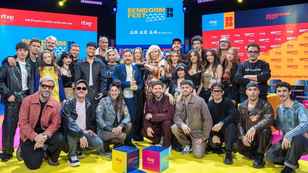 Los participantes del Benidorm Fest 2026.