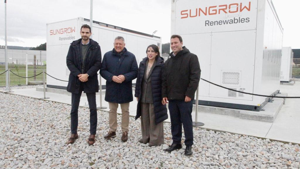 Sanxenxo (Pontevedra) inaugura la primera planta de almacenamiento energético independiente en España