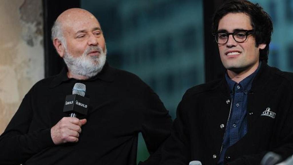 Rob Reiner y su hijo Nick.