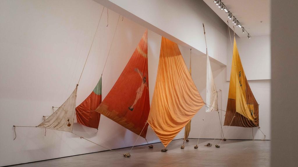 Jannis Kounellis: Sin título (Velas), 1993. Foto: Grimalt de Blanch