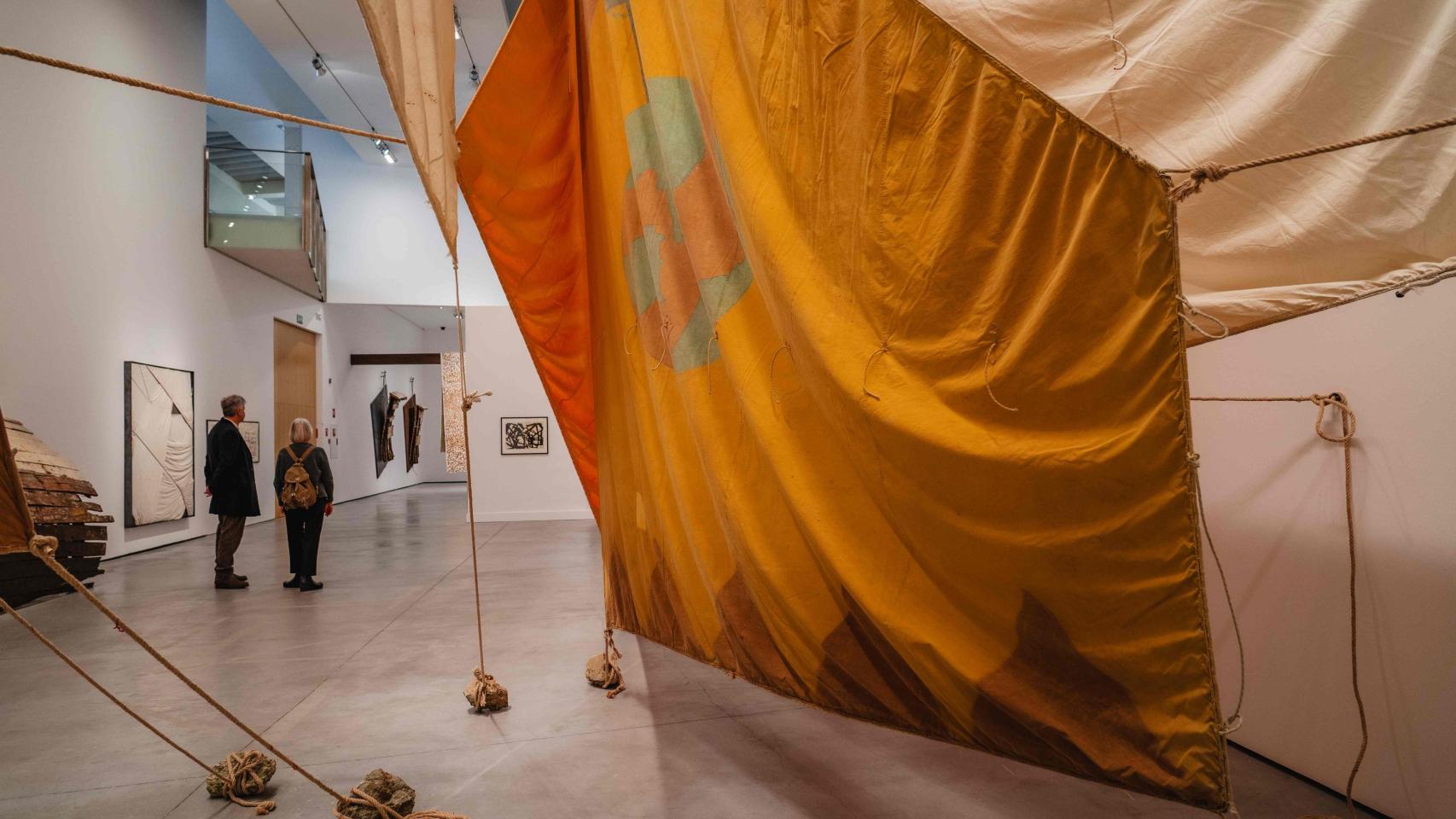 Jannis Kounellis: 'Sin título (Albatros)', 2001. Foto: Grimalt de Blanch