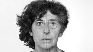 Esther Ferrer: 'Autorretrato en el tiempo', 1981-202. Foto: Archivo Esther Ferrer