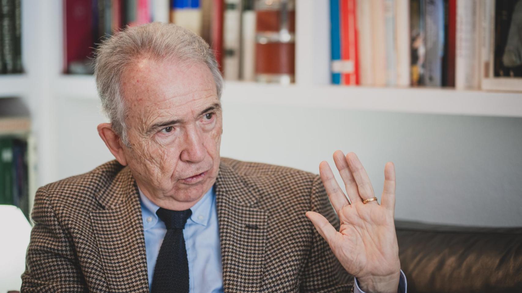 Francisco López Rupérez, expresidente del Consejo Escolar, en conversación con EL ESPAÑOL.