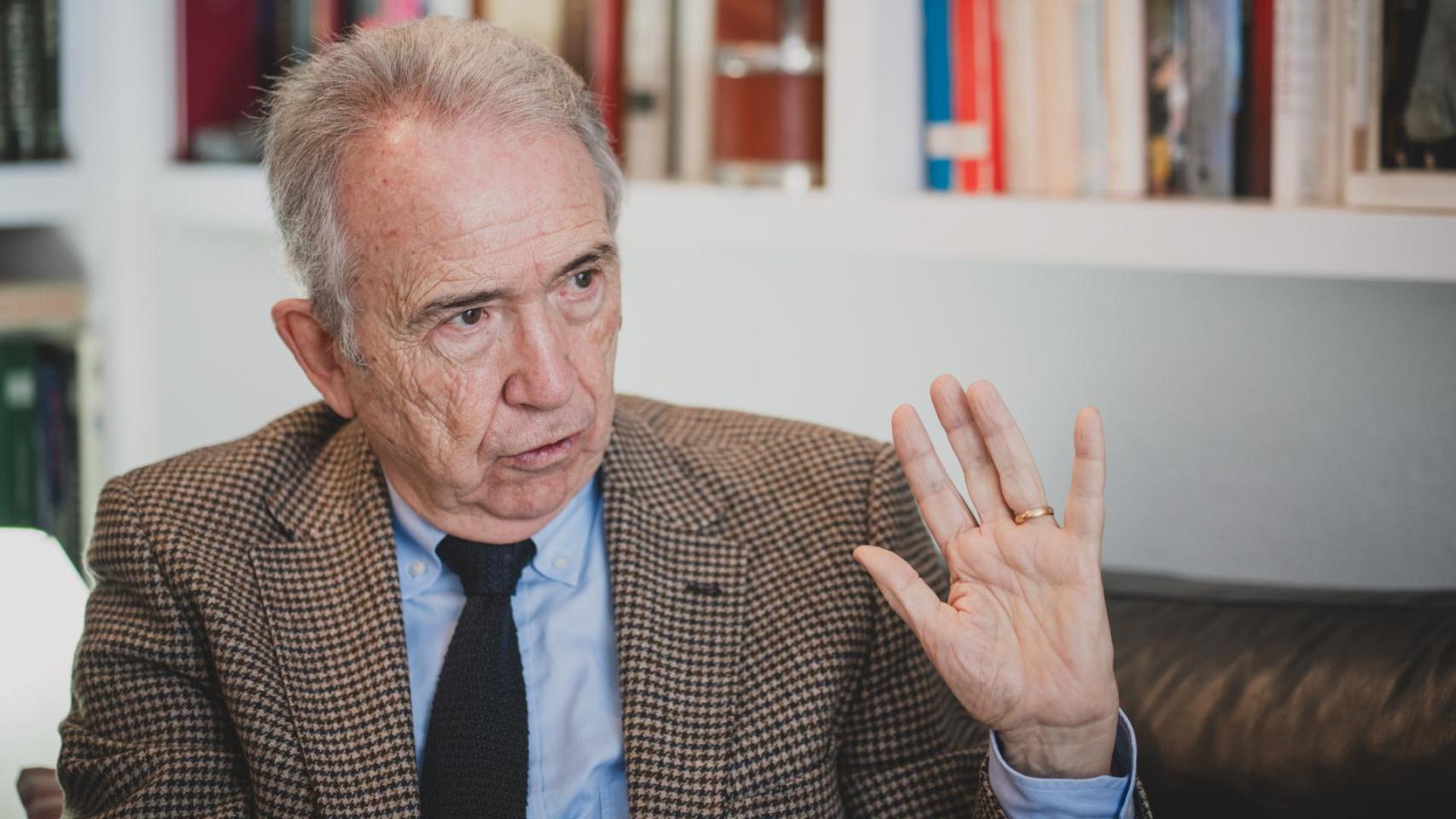 Francisco López Rupérez, expresidente del Consejo Escolar, en conversación con EL ESPAÑOL.