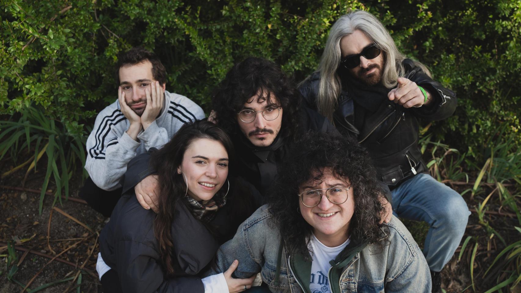 Los miembros de Alcalá Norte en el parque de la Quinta de los Molinos de Madrid.