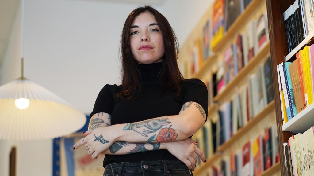 Luna Miguel, durante una entrevista con EL ESPAÑOL.