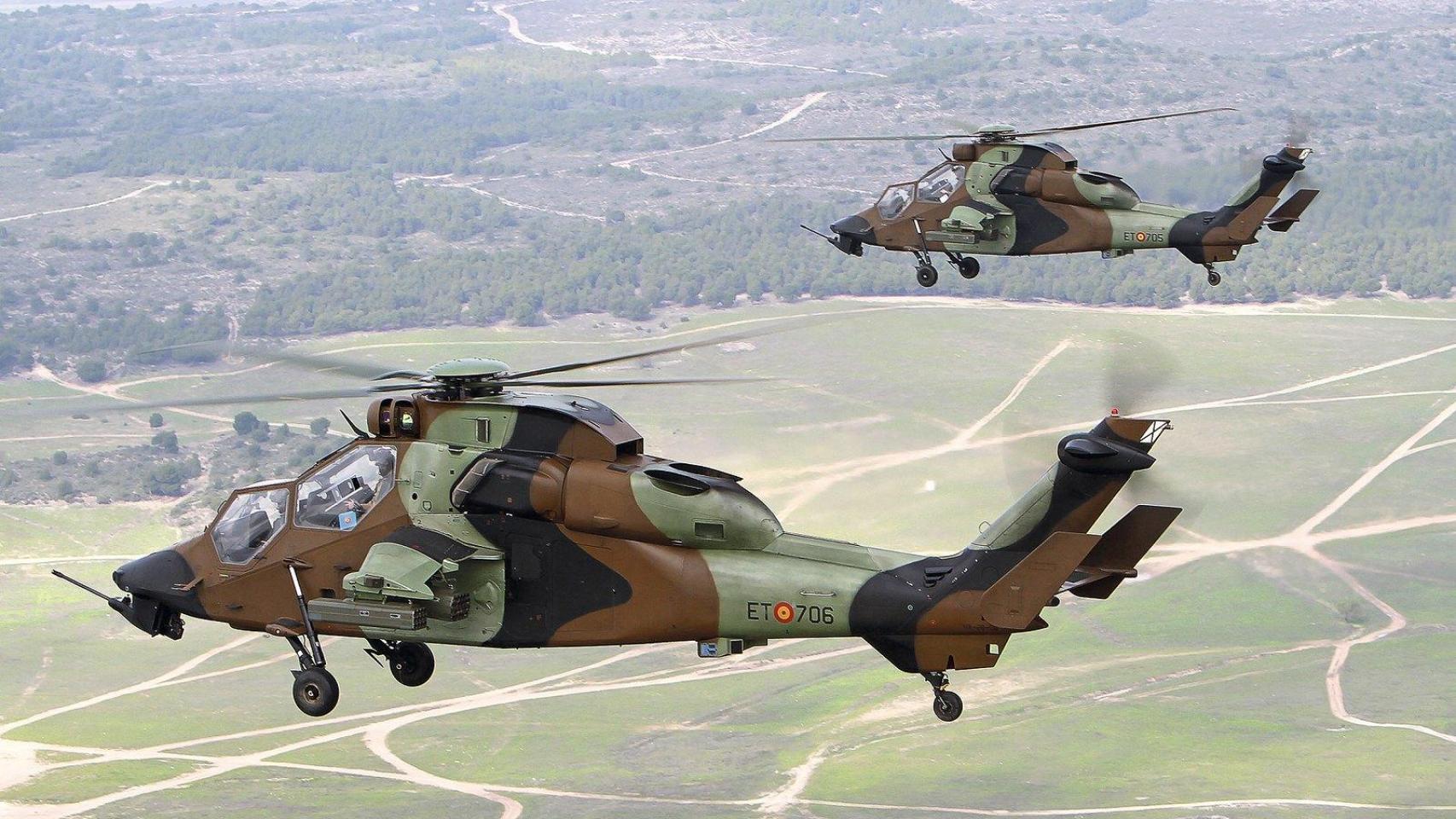 Helicópteros de ataque Tigre de las FAMET