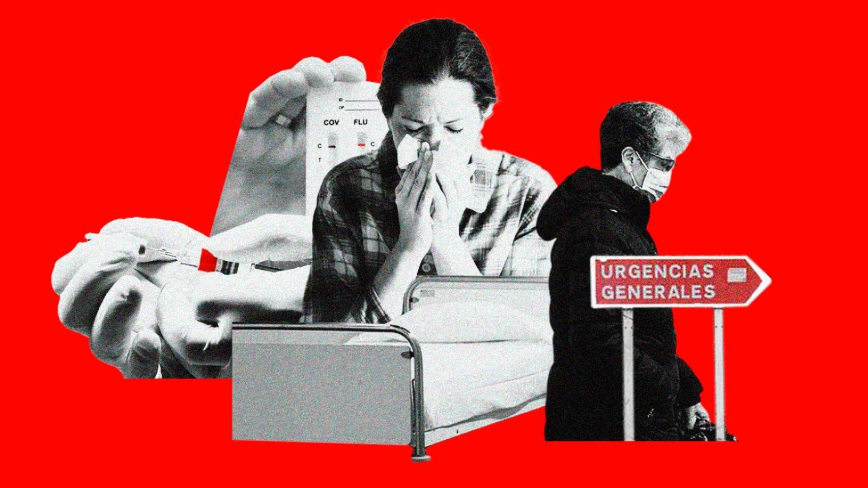 Los casos de gripe han crecido un 18% en la última semana.