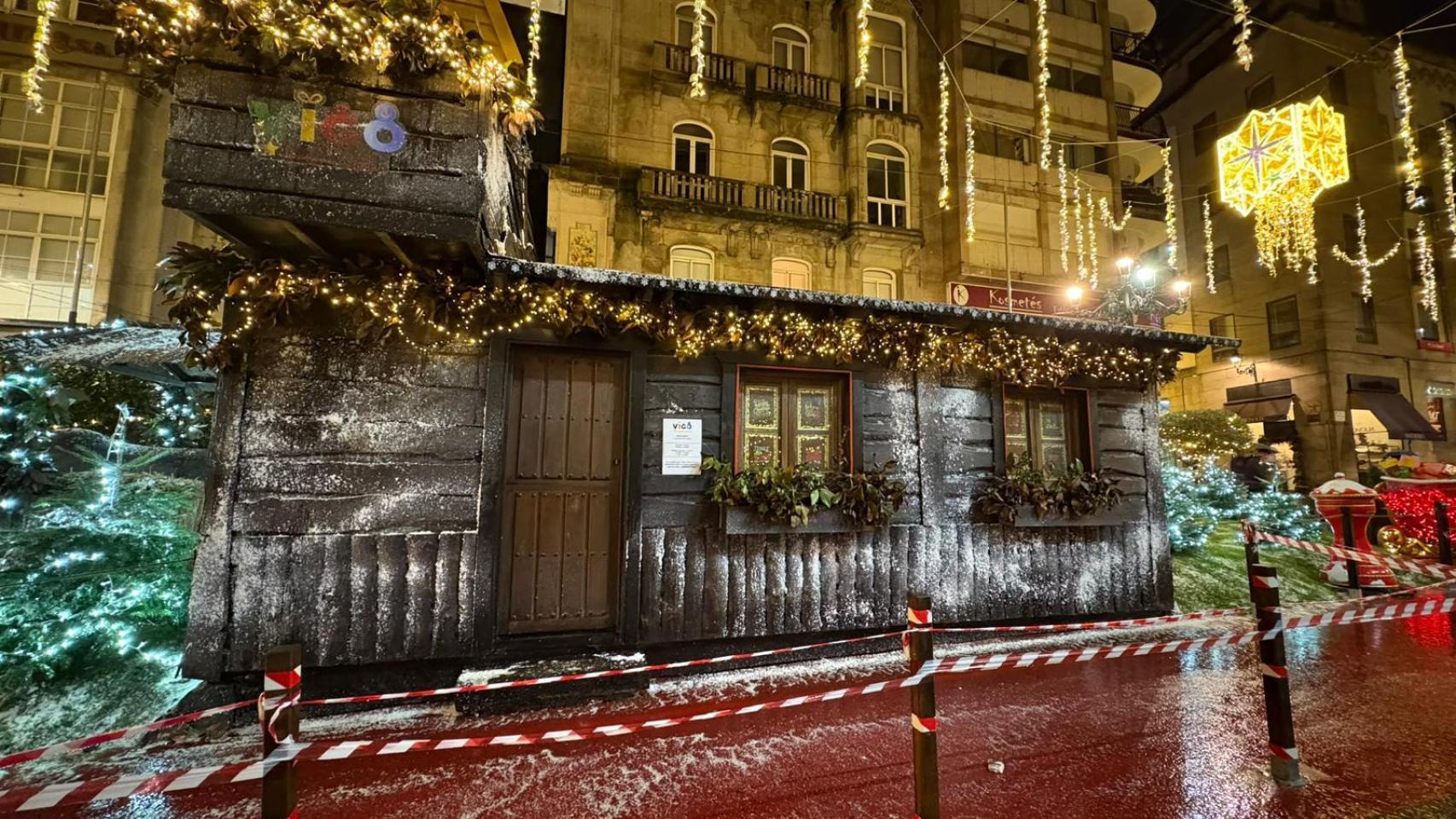 La casa de Papá Noel en Vigo.