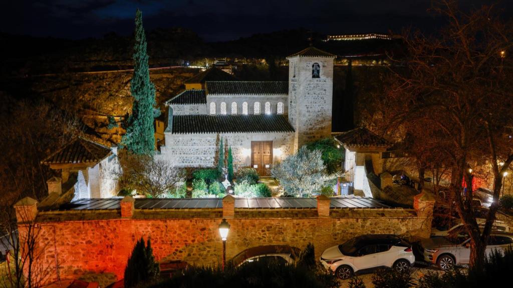 Iluminación del jardín de San Lucas. Foto: Javier Longobardo.