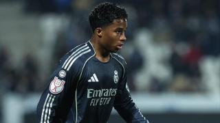 Endrick, con el Real Madrid