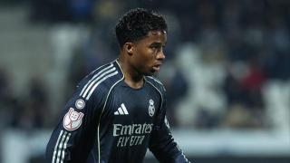 Endrick, con el Real Madrid