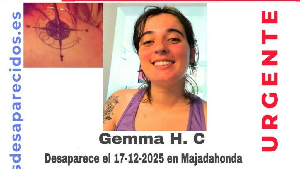 Buscan a Gemma H. C.