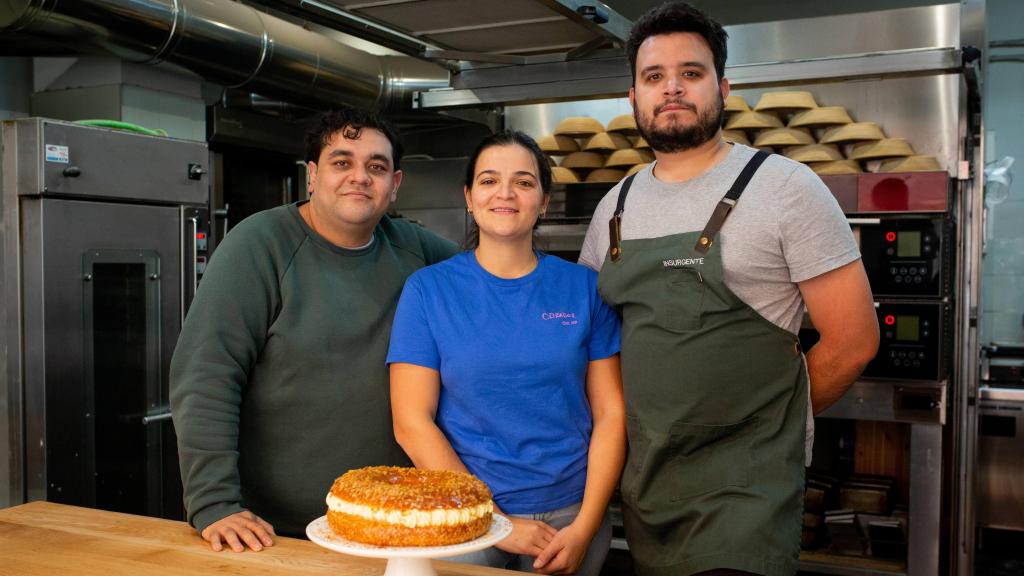 Genaro Celia, Paloma Silvestrin Bossio y Agustín Mikielievich.