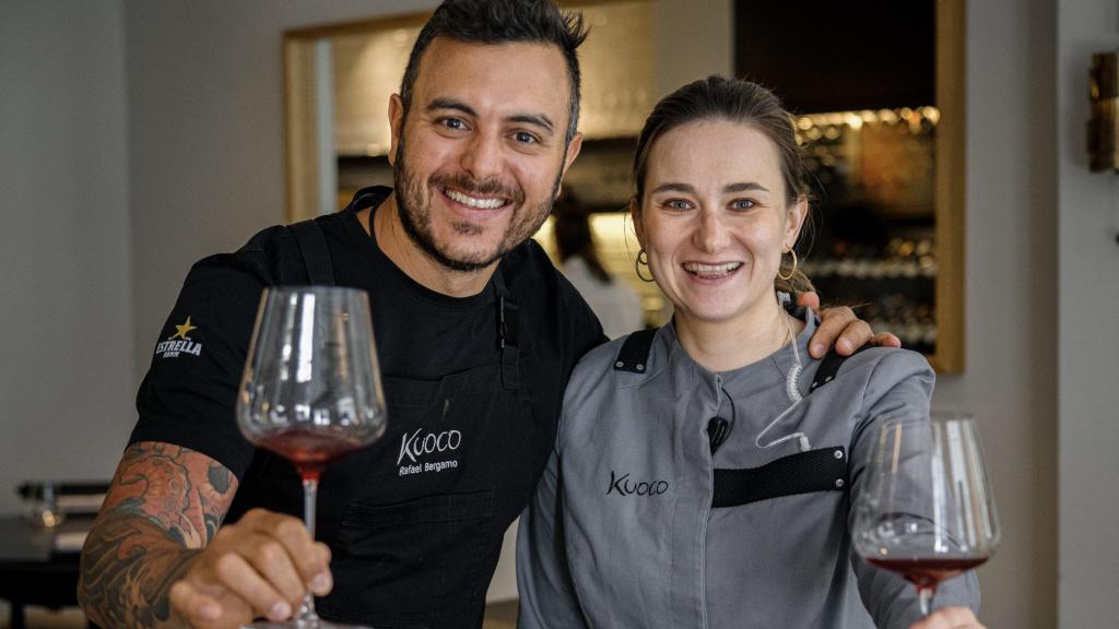 Rafa Bergamo y Paula Prokopiak.