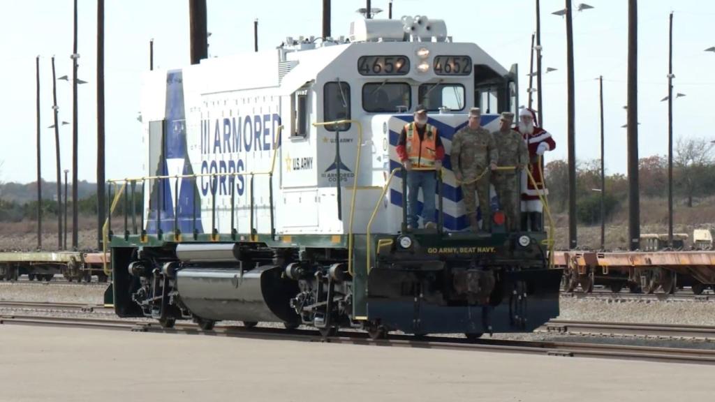 Locomotora convertida con baterías ATLAS