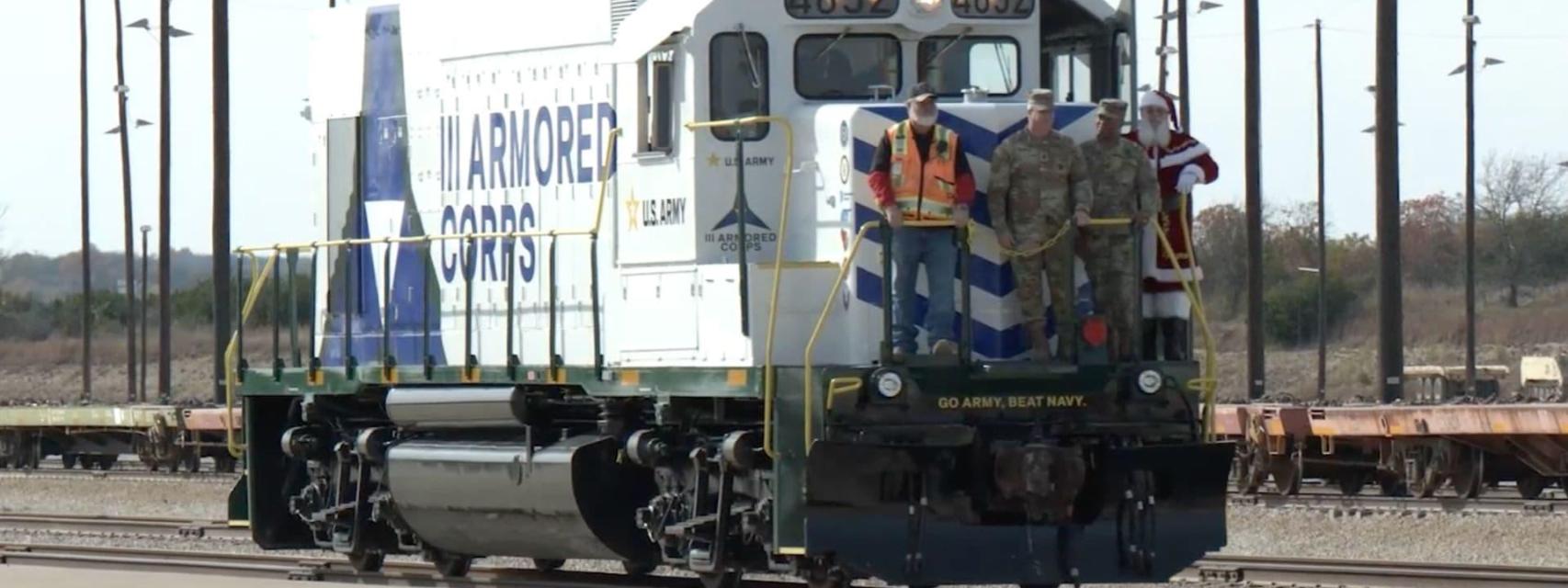 Locomotora convertida con baterías ATLAS