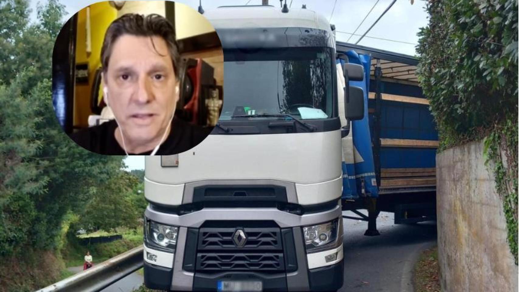 José señaló que la cifra aumenta de forma notable cuando el camionero pasa a realizar rutas nacionales.