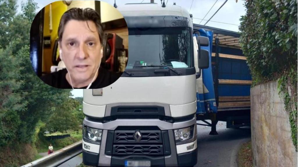 José señaló que la cifra aumenta de forma notable cuando el camionero pasa a realizar rutas nacionales.
