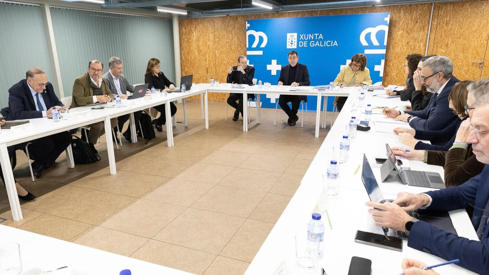Reunión del Consello Galego de Universidades