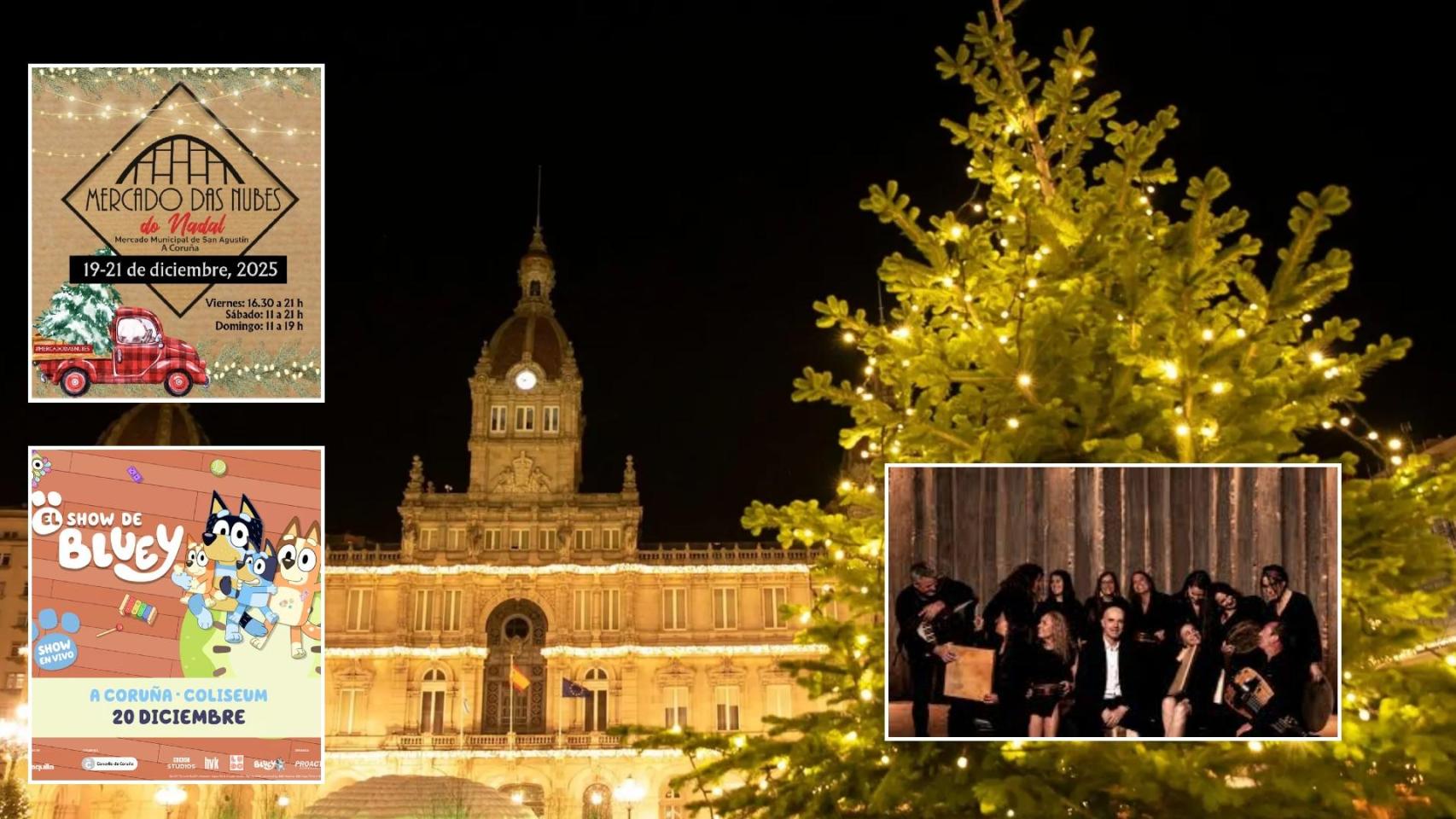 Qué hacer en A Coruña por la Navidad 2025 hoy, sábado 20 de diciembre